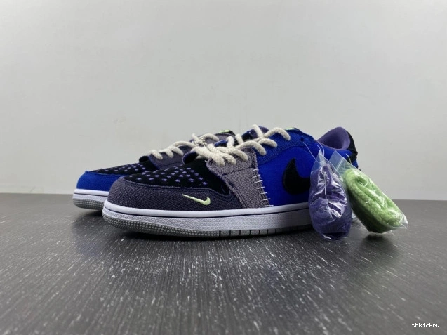 TBK Zion OG Retro Voodoo Williamson Low DZ7292-420 Jordan 1 0729